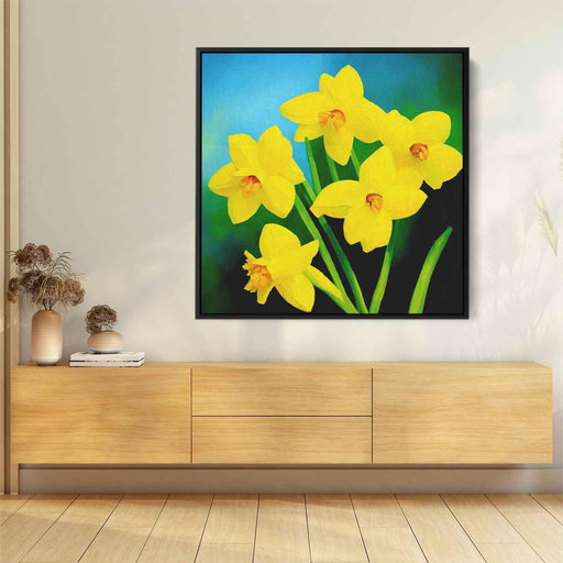Modern Oil Daffodils #004 - Kanvah