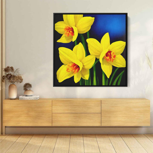 Daffodils Oil Painting #002 - Kanvah