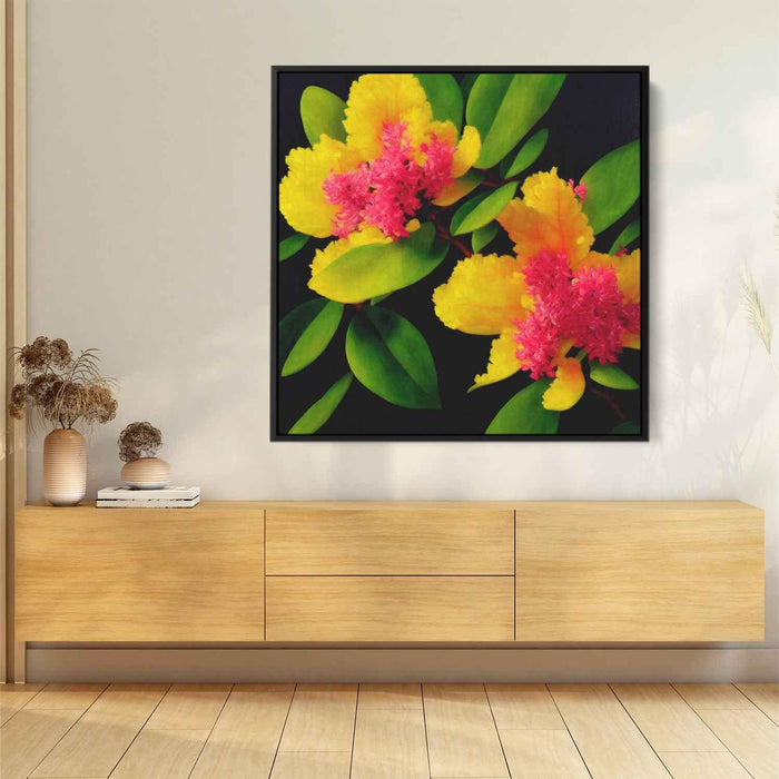Rhododendron Oil Painting #004 - Kanvah
