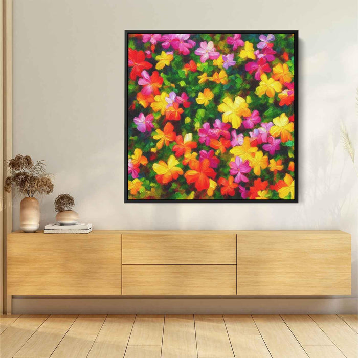 Tropical Flowers Oil Painting #002 - Kanvah