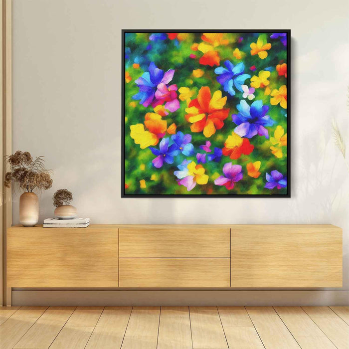 Tropical Flowers Oil Painting #008 - Kanvah