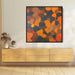 Orange Abstract Print #032 - Kanvah