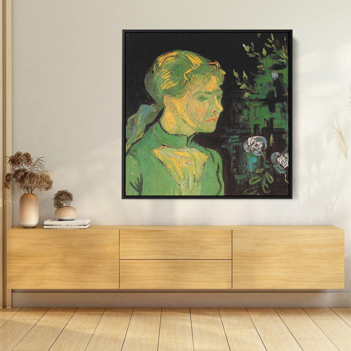 Portrait of Adeline Ravoux (1890) by Vincent van Gogh - Kanvah