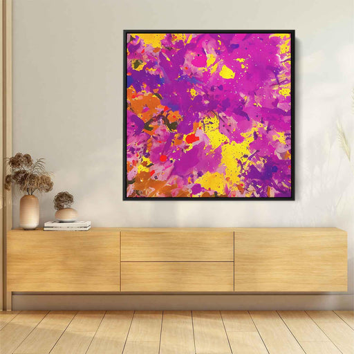 Purple Abstract Splatter #006 - Kanvah