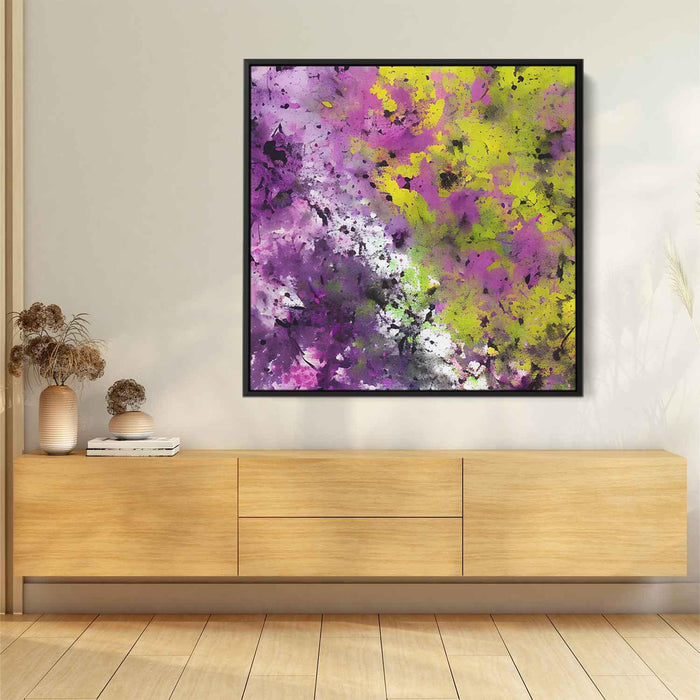 Purple Abstract Splatter #014 - Kanvah