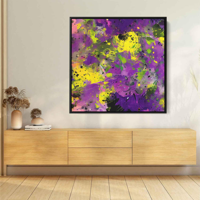 Purple Abstract Splatter #028 - Kanvah