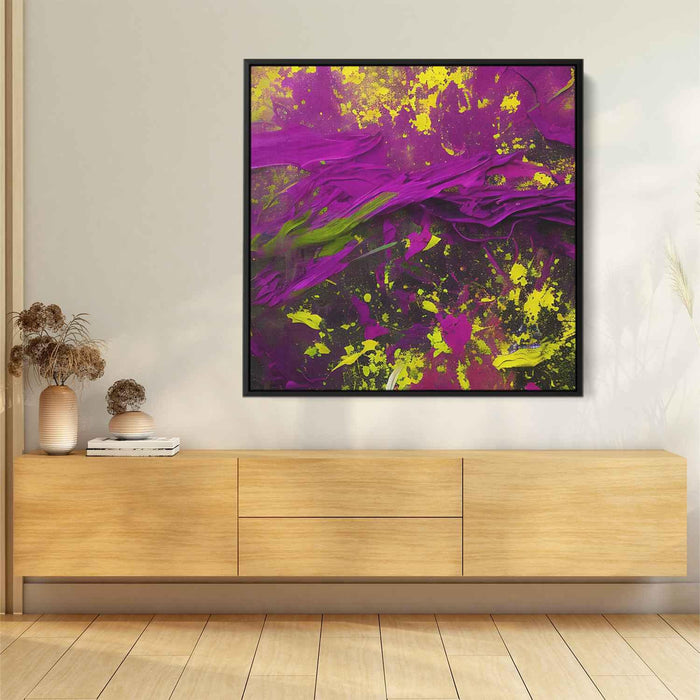 Purple Abstract Splatter #030 - Kanvah