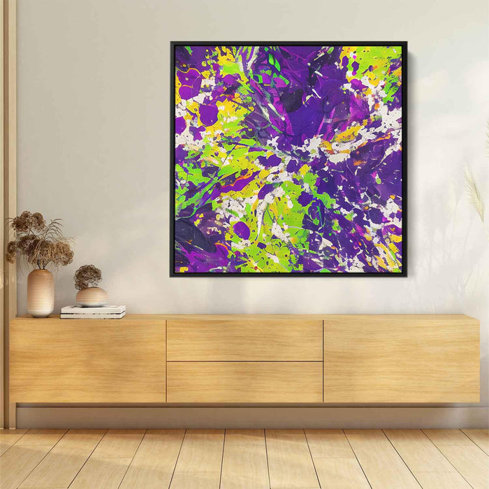 Purple Abstract Splatter #034 - Kanvah
