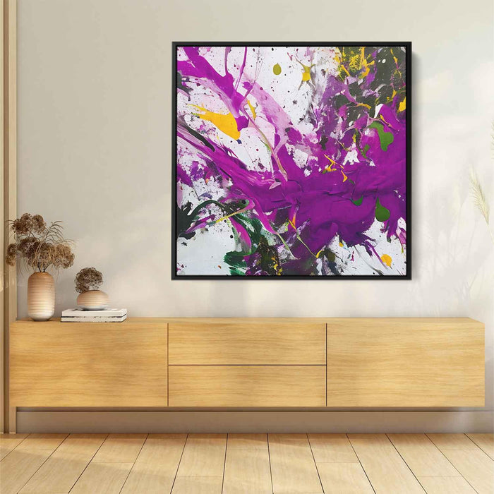 Purple Abstract Splatter #036 - Kanvah