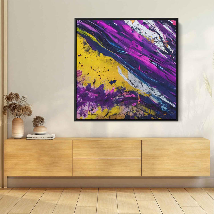 Purple Abstract Splatter #038 - Kanvah