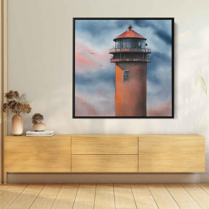 Watercolor Lighthouse #046 - Kanvah