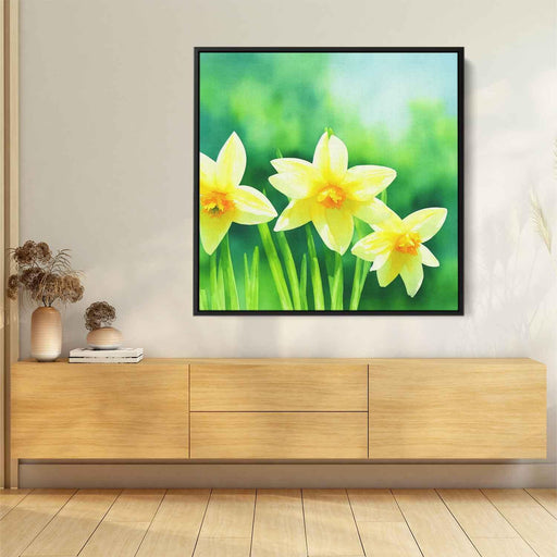 Watercolor Daffodils #004 - Kanvah