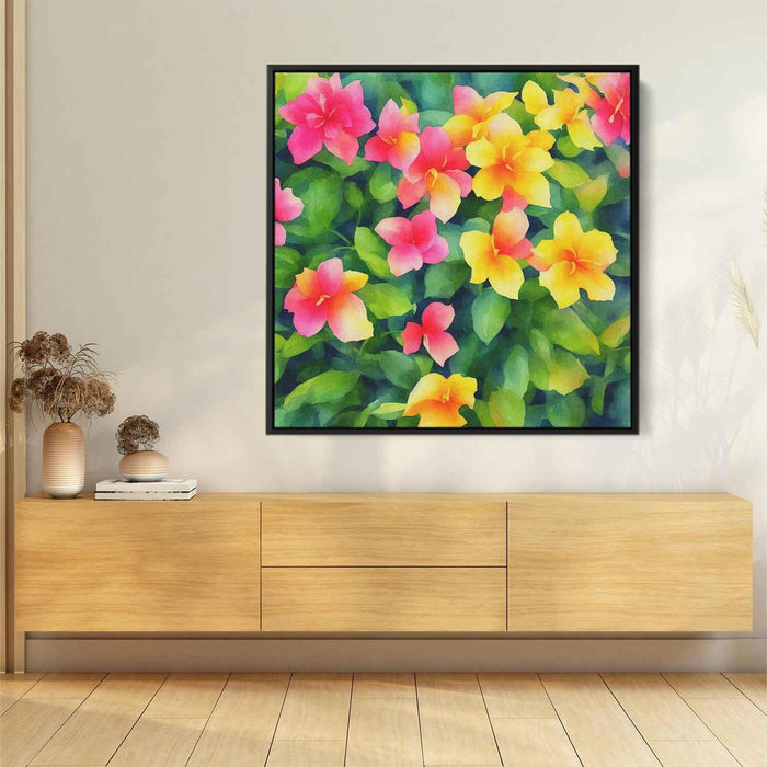 Watercolor Tropical Flowers #008 - Kanvah