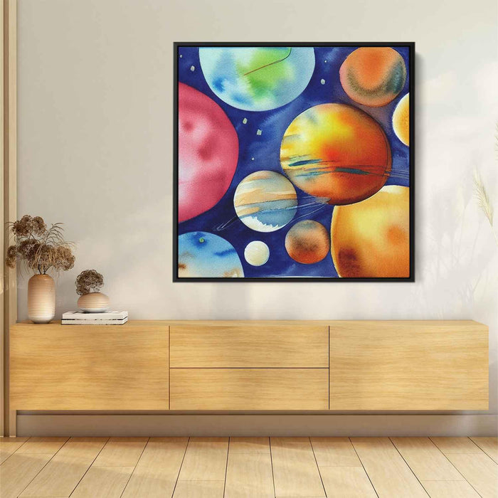 Watercolor Planets #002 - Kanvah