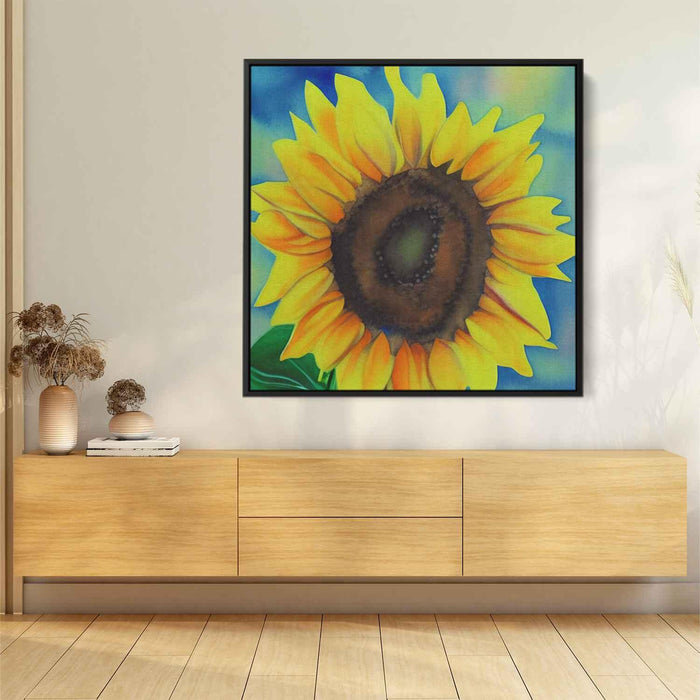 Watercolor Sunflower #004 - Kanvah