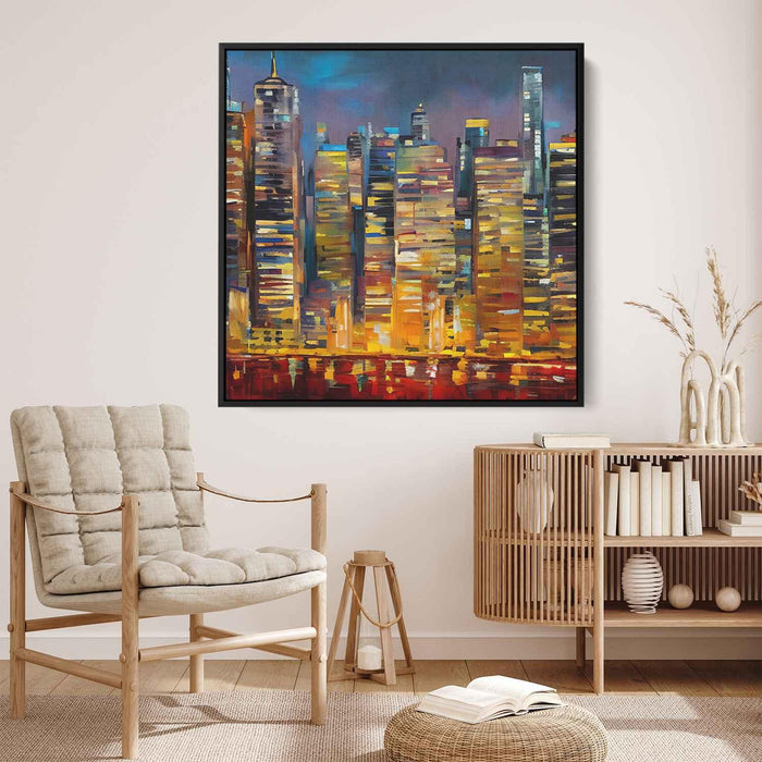 Abstract New York City Skyline #025 - Kanvah