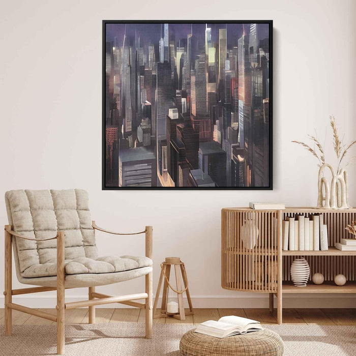 Abstract New York City Skyline #027 - Kanvah
