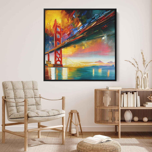 Abstract San Francisco Skyline #015 - Kanvah