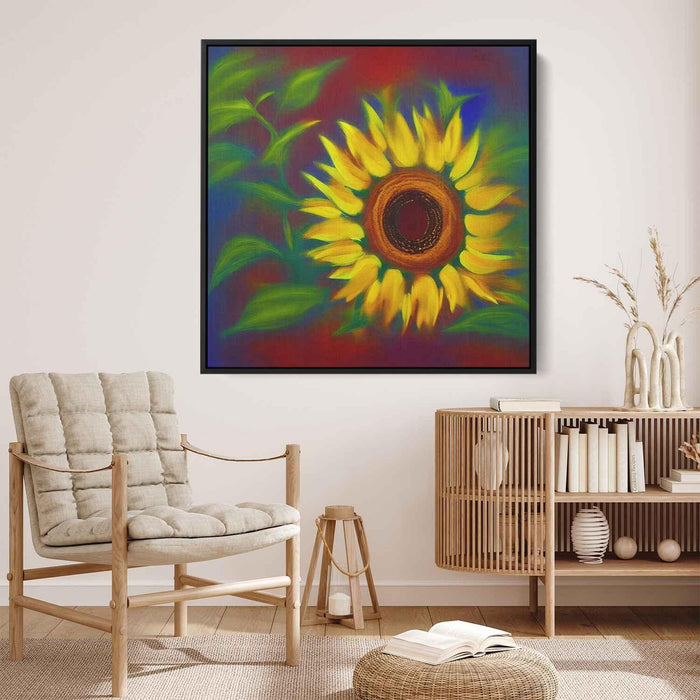 Abstract Sunflower #001 - Kanvah