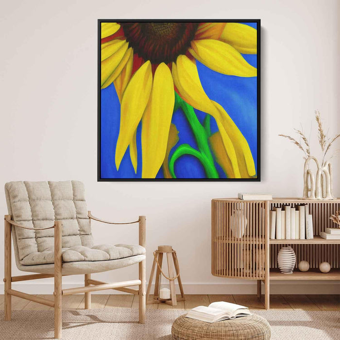 Abstract Sunflower #005 - Kanvah