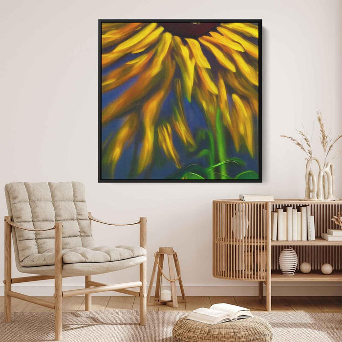 Abstract Sunflower #013 - Kanvah