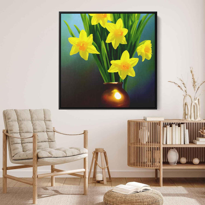 Acrylic Daffodils #003 - Kanvah