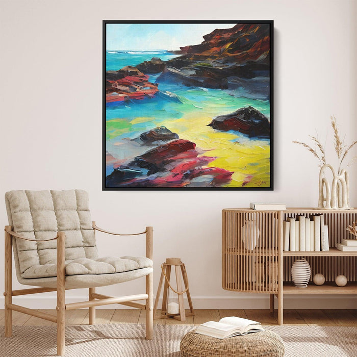 Abstract Rocky Beach #113 - Kanvah