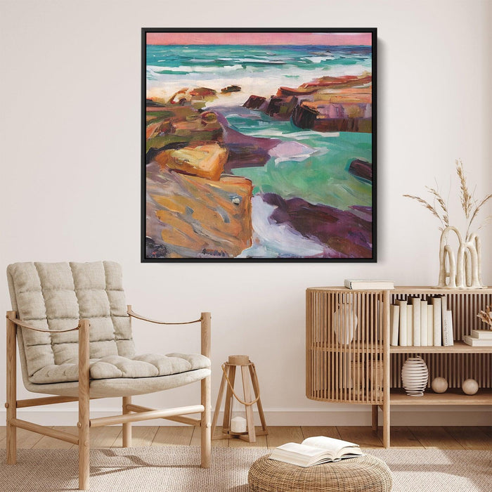 Abstract Rocky Beach #115 - Kanvah