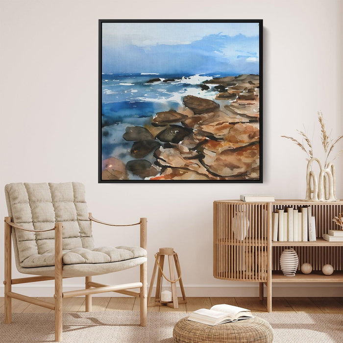 Abstract Rocky Beach #127 - Kanvah