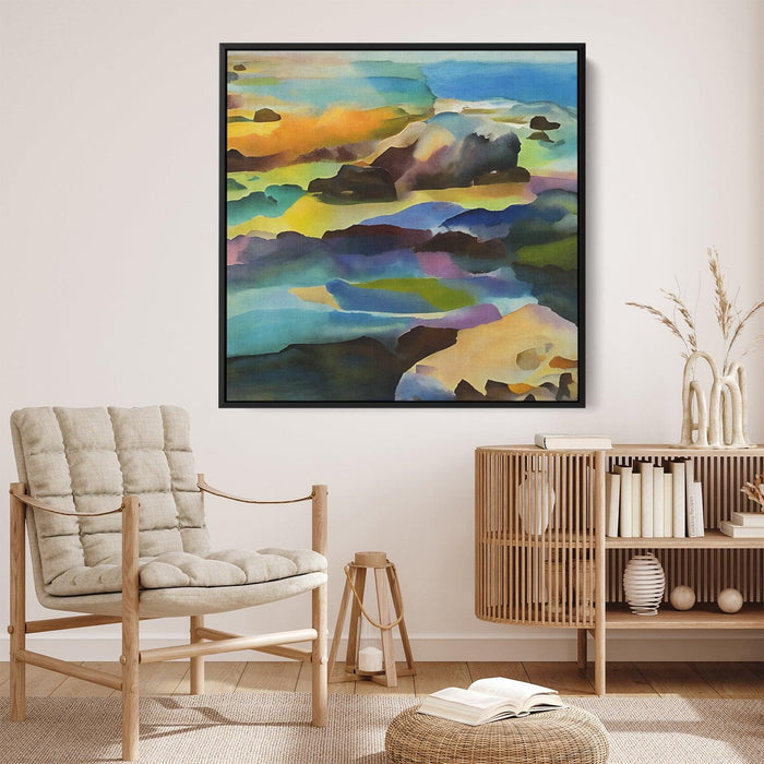 Abstract Rocky Beach #163 - Kanvah