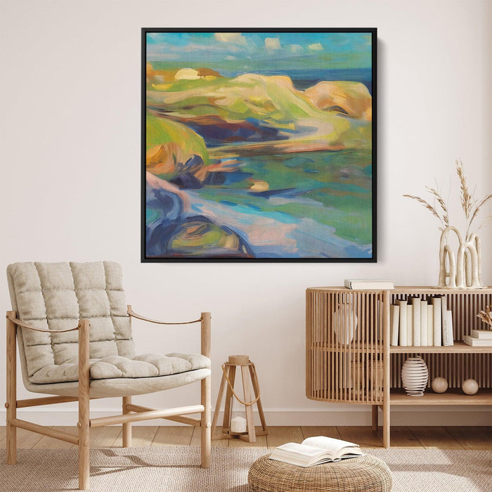 Abstract Rocky Beach #180 - Kanvah