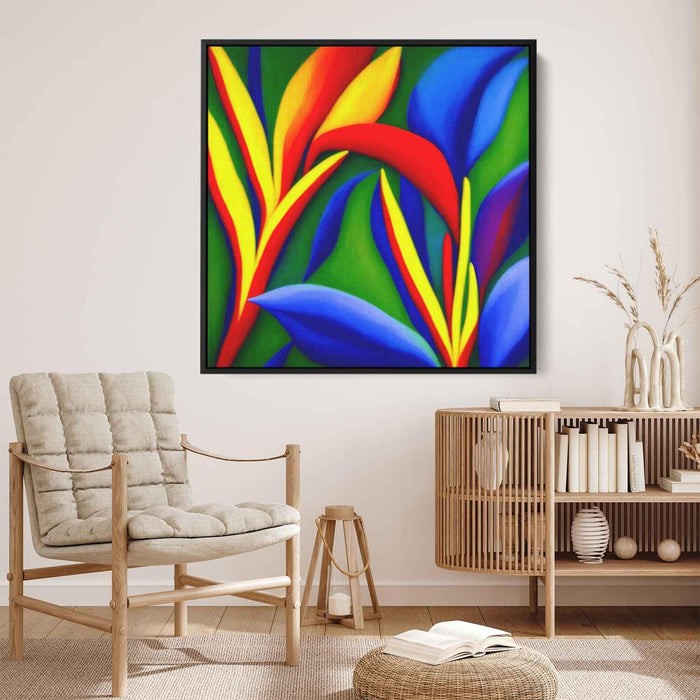 Contemporary Oil Birds of Paradise #003 - Kanvah