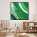Green Abstract Print #005 - Kanvah