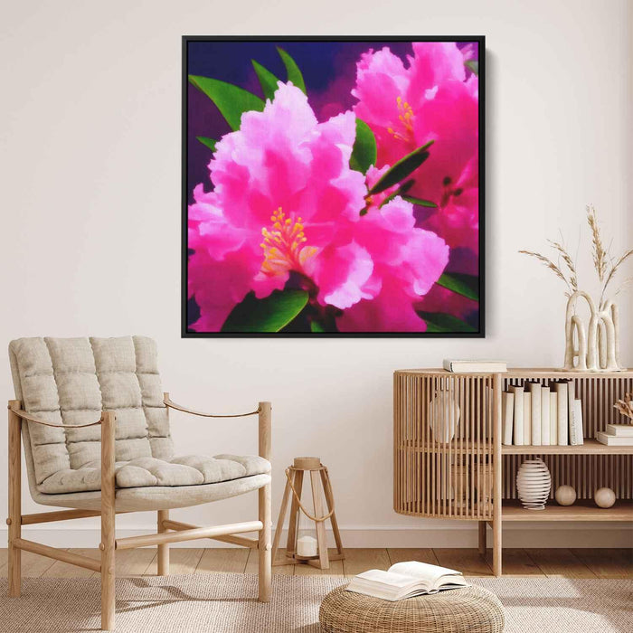 Impressionist Oil Rhododendron #001 - Kanvah