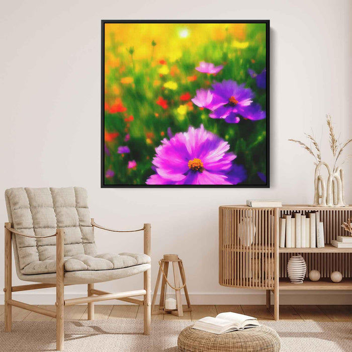 Impressionist Oil Wild Flowers #001 - Kanvah