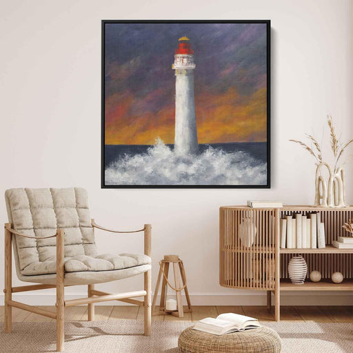 Stormy Lighthouse #005 - Kanvah