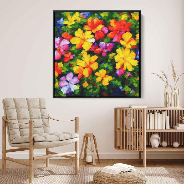 Tropical Flowers Oil Painting #005 - Kanvah