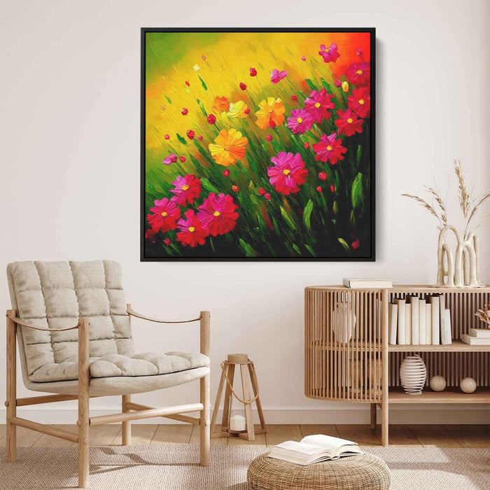 Wild Flowers Oil Painting #001 - Kanvah