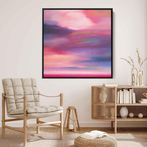 Pink Abstract Painting #035 - Kanvah