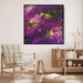 Purple Abstract Splatter #017 - Kanvah