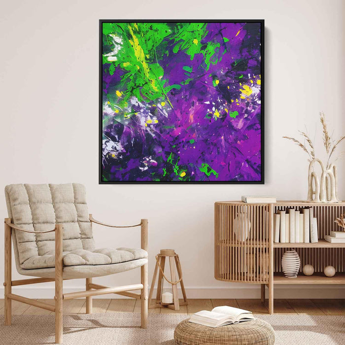 Purple Abstract Splatter #037 - Kanvah