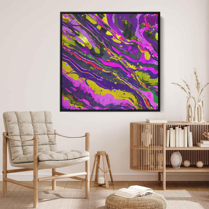 Purple Abstract Splatter #041 - Kanvah