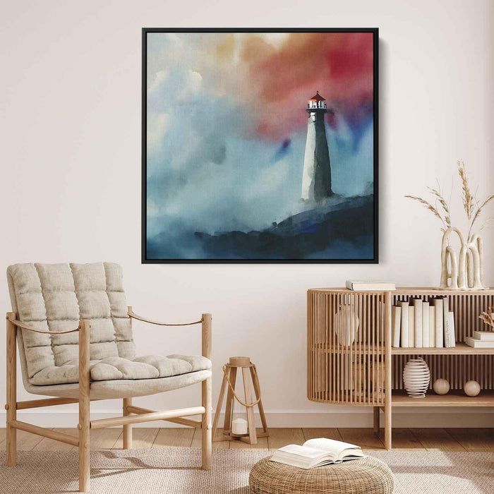 Watercolor Lighthouse #001 - Kanvah