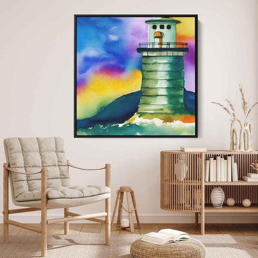 Watercolor Lighthouse #013 - Kanvah