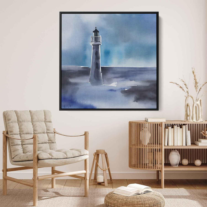 Watercolor Lighthouse #015 - Kanvah
