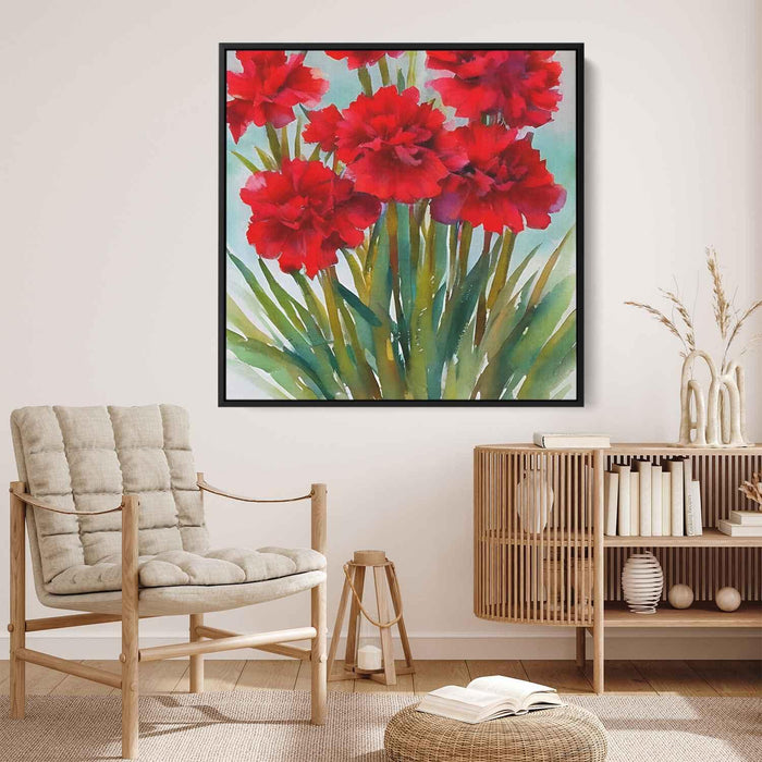 Watercolour Painting Carnations #005 - Kanvah