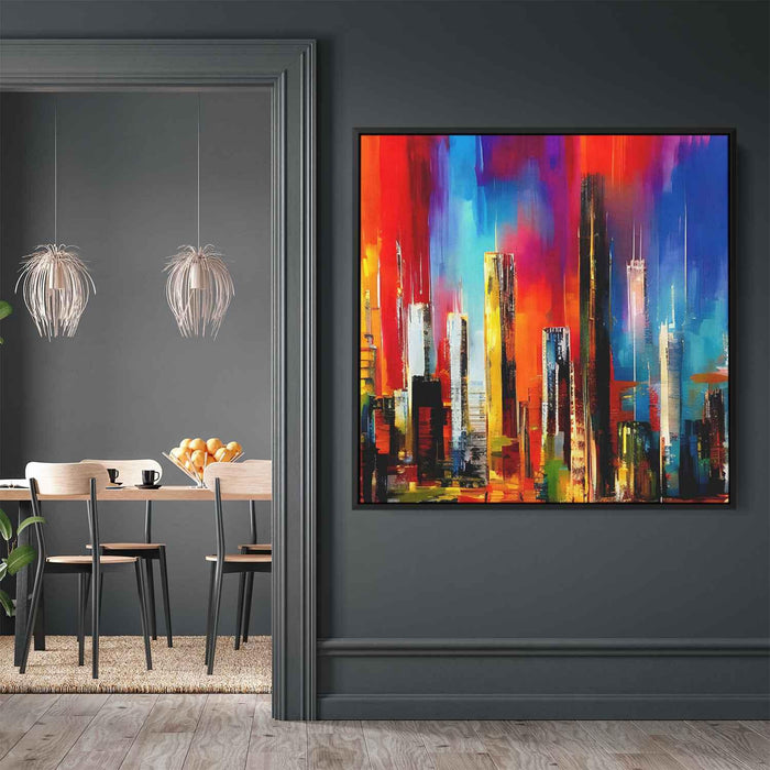 Abstract New York City Skyline #017 - Kanvah