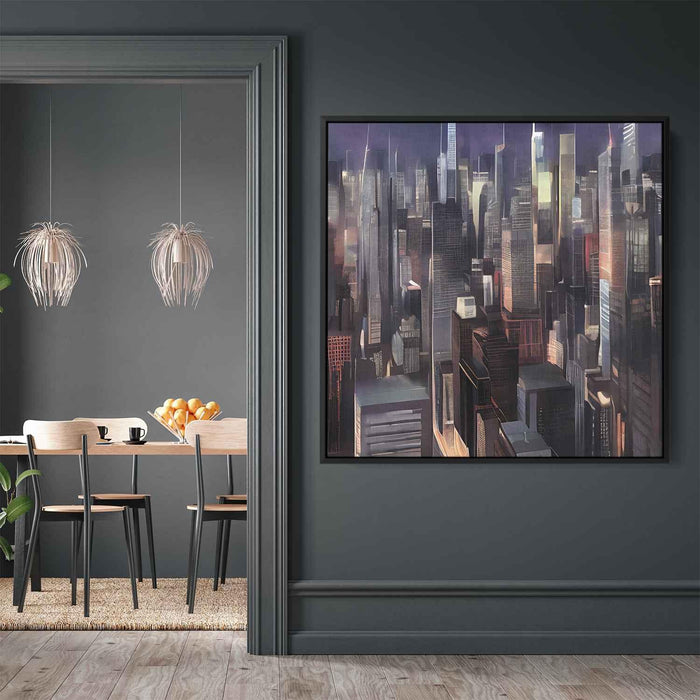 Abstract New York City Skyline #027 - Kanvah