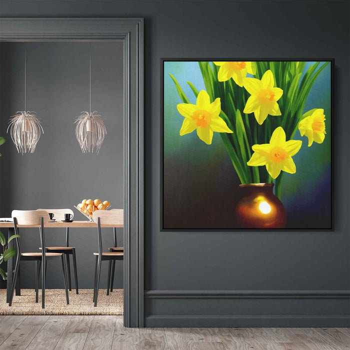 Acrylic Daffodils #003 - Kanvah