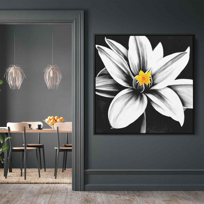 Charcoal Daffodils #001 - Kanvah